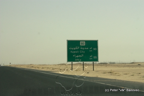 Diaľnica do Kuwait city