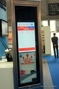 Návrh elektronického označníka z Instanbulu