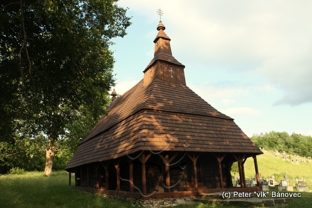 drevený kostolík