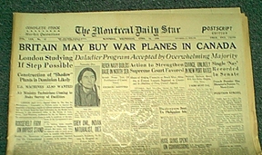 Fotografia novín s článkom o smrti Šedého výra